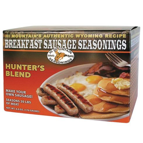 Hi Mountain Breakfast Sausage Seasoning Mix | Make Homemade Sausage with Pork,