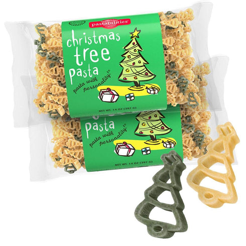Pastabilities Fun Shaped Pasta for Kids - Christmas Tree Shaped - Green