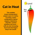 "Cat in Heat" Chipotle Ghost Pepper Blend by Fat Cat Gourmet, Natural Hot Sauce