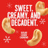 (1-Pack) 5oz Emerald Nuts Sugar Cookie Flavored Cashews | Resealable Bag | Kosher Dairy Certified, Non-GMO, Contains No