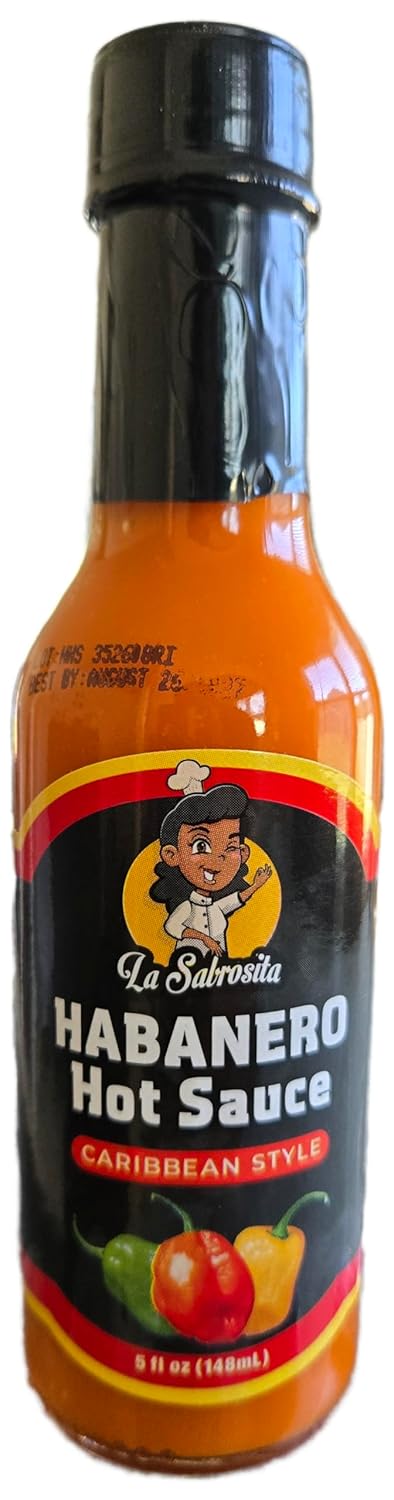 La Sabrosita Habanero Hot Sauce Caribbean Style