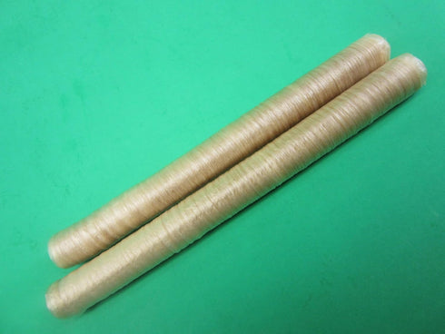 Smokehouse Chef 17 mm 18 lbs 2 pack. LONG SLIM snack stick casings for homemade snack Slim Jim sausage. Just add beef