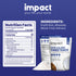 1 1 2lbs Impact Allulose, White Monk Fruit & Erythritol Sweetener Blend - Gluten Free, Zero Calories, Keto, Vegan