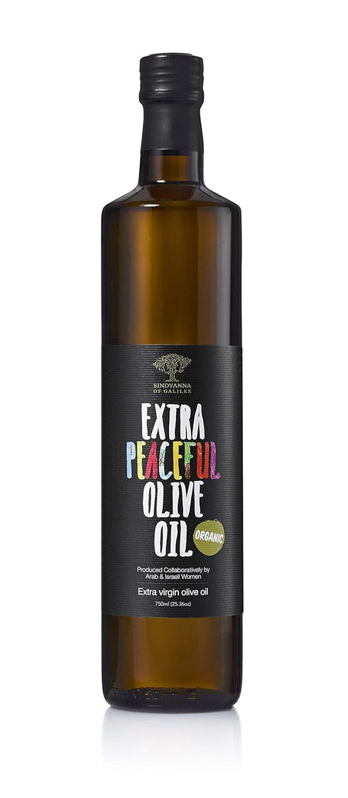 Organic Extra Virgin Olive Oil Extra Peaceful Cold Pressed Mediterranean Olive Oil