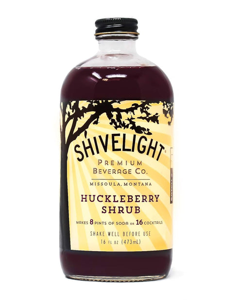 Huckleberry Shrub - Shivelight Premium Beverage Company - All Natural, Small Batch,