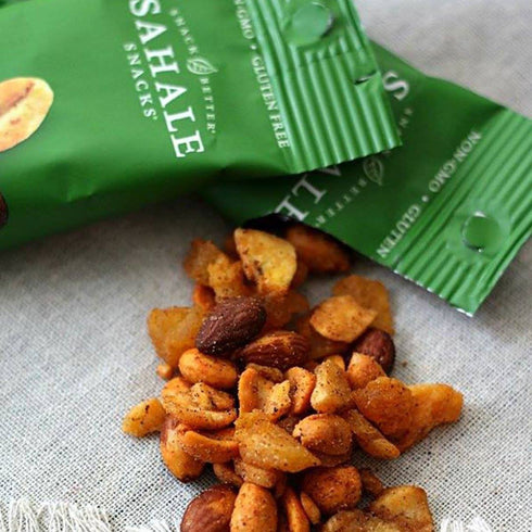 1.5 (Pack 18) Sahale Snacks Mango Tango Almond Trail Mix, Ounces