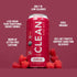 160mg (16oz 12-Pack CLEAN Cause Low Calorie Raspberry Yerba Mate Tea Sparkling, USDA Organic Energy Drink Alternative