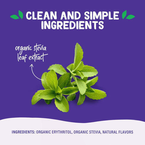 Packets 40 Packets Pyure Organic Stevia | Zero Calorie Sweetener for Coffee, and Baking | Granulated Stevia Sugar