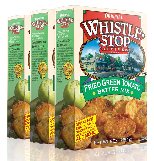 Original WhistleStop Cafe Recipes | Fried Green Tomato Batter Mix | 9-oz