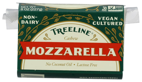 Treeline Mozzarella, 8 OZ Non-Dairy Cashew