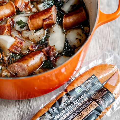 North Country Smokehouse Kielbasa, 12 Pork Ounce
