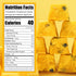 16oz/1 Freeze-Dried Passion Fruit Chunks Pound Bulk Bag - Unsweetened Crunchy Tropical Snack for Baking & Desserts
