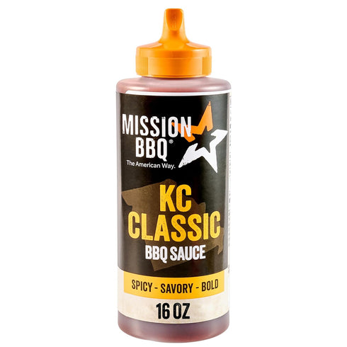 Mission BBQ BBQ Sauce, KC Classic, A Kansas City Style Barbecue Sauce That Is