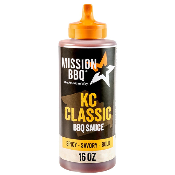 Mission BBQ BBQ Sauce, KC Classic, A Kansas City Style Barbecue Sauce That Is