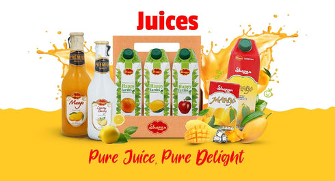 SHEZAN 250ml (8.45 Oz) Pack 18 Pack Mango Fruit Drink Fl | of | Authentic Flavor and Luxurious Smoothness | Vibrant