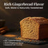 Gourmet Sweets Classic Gingerbread Cake with Fructose - Traditional Gingerbread Treats with Soft Texture for Daily Tea