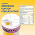 4 110g/3.88oz Edible Sanding Sugar Sprinkles, (Gold Black White Pink) cell Edible Mix Sugar Crystals Sprinkles for Cake
