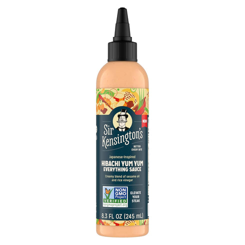 Sir Kensington's Everything Sauce Hibachi Yum Yum, 8.3 oz for Dressing, Dipping & Drizzling, Non-GMO