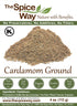 (4 oz) The Spice Way Cardamom Ground - Ground Green Decorticated Cardamom Powder Kosher by OK