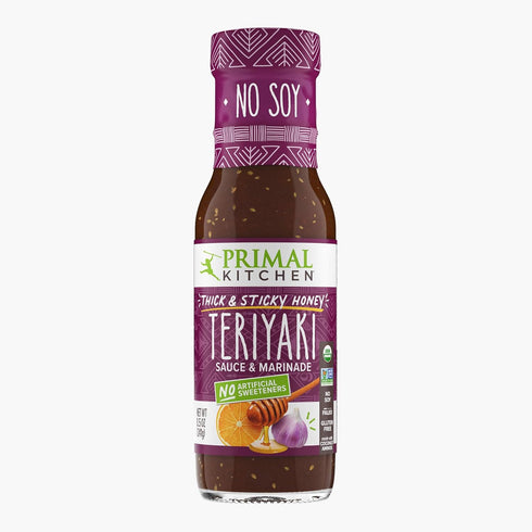 3-Pack, 1 1 1 Primal Kitchen No Soy Teriyaki Sauce Variety Made with Real Ingredients, Includes Island, Original No Soy