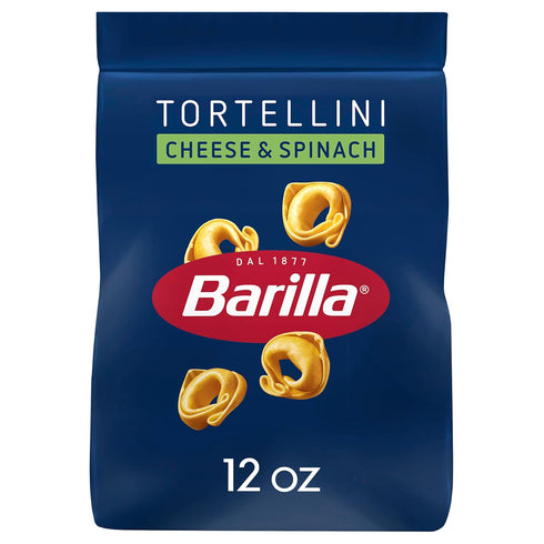 Barilla Cheese & Spinach Tortellini Pasta, 12 oz. Bag - 6 Servings