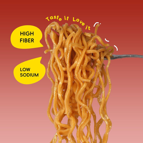 SUNGIVEN 3 2.47 OZ (Pack 10) Organic Ramen Noodles Tomato Healthy Low Sodium Ready in Minutes Non-Fried Instant No