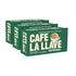 Cafe La Llave Dark Roast Ground Espresso Coffee, 16 oz Bricks (Pack