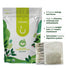 100 Count, BALIBETOV Organic Unsmoked Yerba Mate Tea Bags Traditional Cut, Clean Natural Energy, Gluten-Free & Vegan