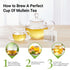 CCnature 20 100% Premium Mullein Tea Bags For Lungs - Pure Mullein Leaf | For Lung Health & Respiratory Wellness