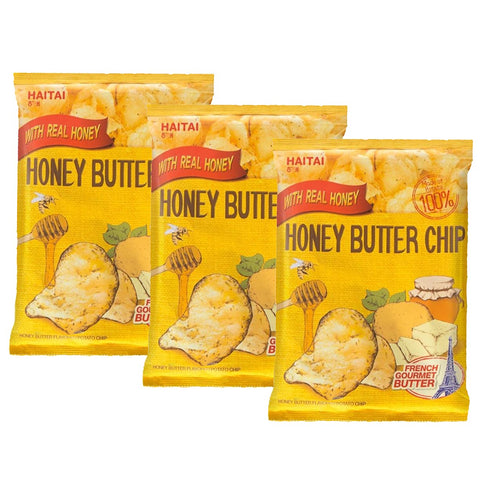 (120g 3) Haitai Honey Butter Chip BIG SIZE X / New Korea Potato Snack