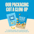 6 (4.26oz MadeGood Star Puffed Crackers, Sea Salt, Bags Each) Gluten Free and Organic, Healthy Snacks