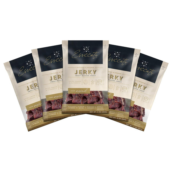 Premium Aufschnitt Products Aufschnitt Essicata Jerky - Extra Tender, Low Sodium - Made in USA