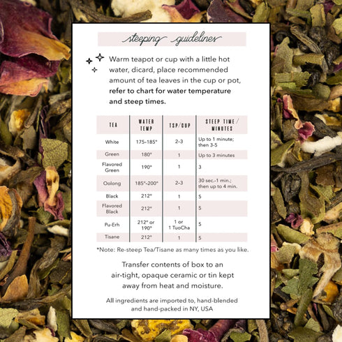 Babe's Tea Room 4oz Citrus Mistress - Floral and Citrus Sweet Green Tea - Loose Leaf Tea