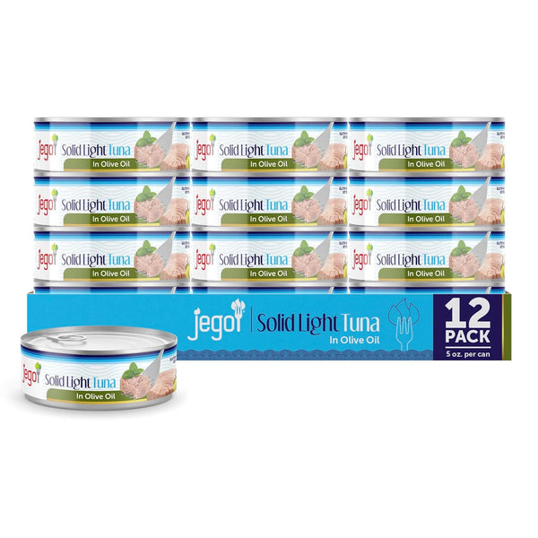Jego Solid Light Tuna in Olive Oil | Keto | Low Carb