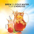 66 (22ct Pack 3) Lipton Decaf Cold Brew Iced Tea Bags, Family Size Zero Calories, Easy-To-Make with no boiling needed