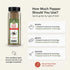 17 oz Good Tierra Black Pepper Ground - Fine Ground Black Pepper Powder, Gluten Free Bulk Spice for Cooking, BBQ