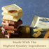 5 Pack 3 Ghirardelli White Chocolate Caramel Candy, Ounce
