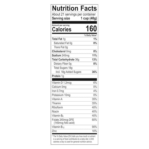 30 OZ Malt-O-Meal Fruity Dyno Bites Cereal with Marshmallows, Gluten Free Breakfast Cereal, Marshmallow with Fun Fruity