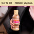 Dunkin' Donuts 13.7 oz, 12 Pack Dunkin' French Vanilla Iced Coffee Bottles, fl
