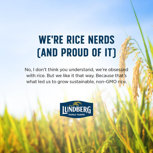 32 Oz Lundberg Jasmine Rice, Long Grain White Rice - Non-Sticky, FluffyAromatic Rice, Sustainably Grown in California