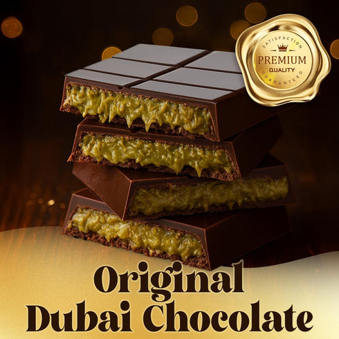 7oz Dark Chocolate Dubai Crispy Knafeh Pistachio Bar | Kunafa Chocolate Delight | Crunchy Bar with Rich Pistachio