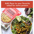 Dozen A Cousins Meals Ready to Eat, Vegan and Non-GMO Seasoned Beans Made with Avocado Oil (Trini Chickpea Curry