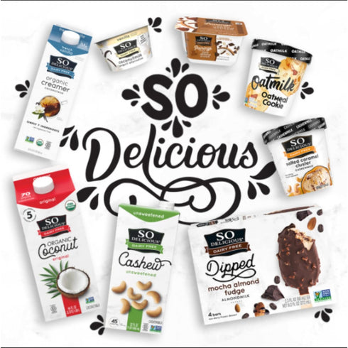 SO DELICIOUS 5.3 , Peach Coconut Milk Yogurt, Ounce