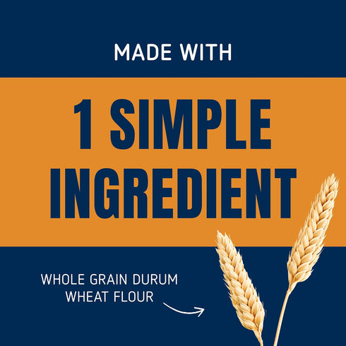 16 oz. (Pack 12) 100% Barilla Whole Grain Rotini Pasta, Box of - Non-GMO, Made With Whole Grain Durum Wheat - Great