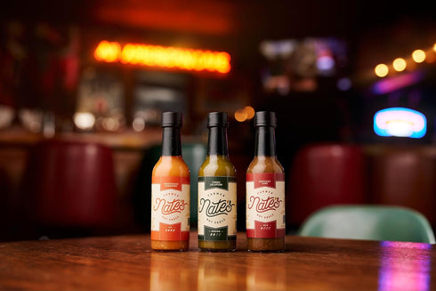 Pack Pack 3 (5 oz Farmer Nate's Hot Sauce Variety Smokehouse Habanero, Curry Jalapeo & Kentucky Tang Bold, Small Batch