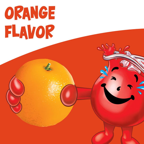 1 Count 1.62 oz Kool-Aid Sugar-Free Orange Zero Calories Liquid Water Enhancer fl