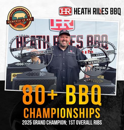 (1 1 1 Heath Riles BBQ Backyard Rib Bundle Rub, Sauce and Marinade), Competition Winning Products from Pitmaster Heath