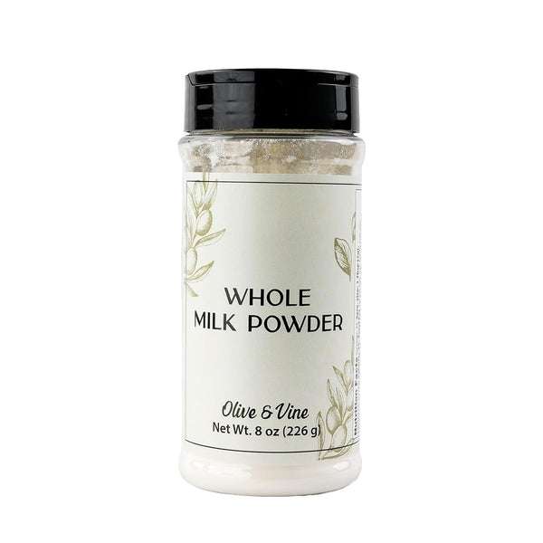 Olive & Vine Whole Milk Powder, Creamy Flavor, For Baking & Beverages,