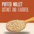 6 oz (Pack 12) Arrowhead Mills Puffed Millet Cereal, Bag