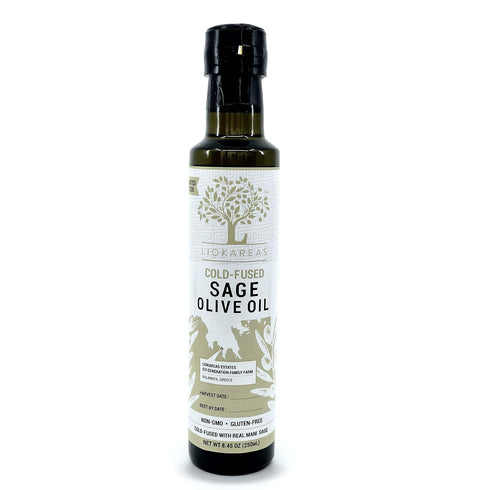 Sage Oil - Greek Extra Virgin Olive Oil Pressed With Fresh Sage